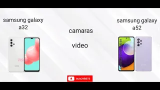 Samsung a32 vs Samsung a52 | frente a frente | cual es mejor?.