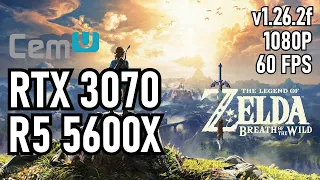 Zelda : Breath of The Wild - RTX 3070 + 5600X | 1080p CEMU Emulator (Smooth Settings 60/120 FPS)