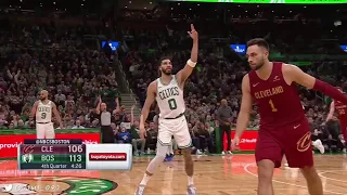 Jayson Tatum Highlights vs Cleveland Cavaliers (25 pts, 10 reb, 5 ast) | 2023-24 NBA Season