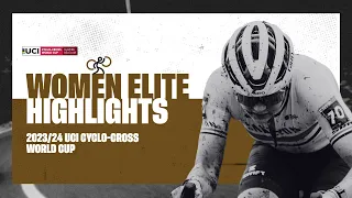 Gavere - Women Elite Highlights - 2023/24 UCI Cyclo-cross World Cup