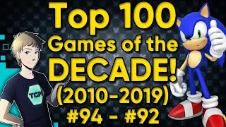 TOP 100 GAMES OF THE DECADE (2010-2019) - Part 3: #94-92