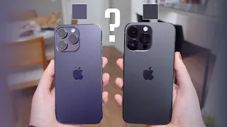 DEEP PURPLE OR SPACE BLACK? Which iPhone 14 Pro should you get?