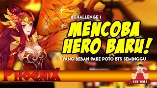 LOST SAGA INDONESIA "Hero baru ngehit nya susah ! ( New Rare Hero Phoenix )"