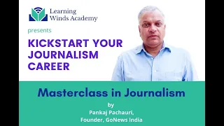 India's Best Online Course in Journalism (Hindi) Launched