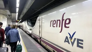 Ciudad Real to Barcelona FULL RIDE at 300 km/h! Plus Highlights from Seville 12/29/22