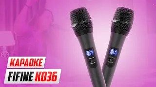 🎤 FiFine K036 - Двойной микрофон для любителей караоке!
