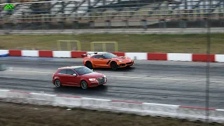 Corvette ZR1 vs Audi S3 - Arrancones Autódromo Culiacán