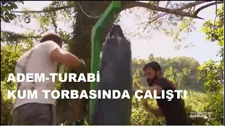 ADEM VE TURABİ KUM TORBASINDA ÇALIŞTI l SURVİVOR ALL STAR 25.BÖLÜM 2018