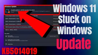 How to Fix Windows Update Installing Stuck in Windows 11, #Windows11StuckUpdate