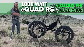1000W Revolution eQUAD RS + XL - ELECTRIC QUADS - Ditch You Car - Utah Trikes Custom Builds