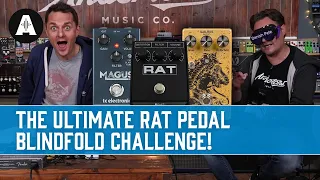 The Ultimate RAT Pedal Blindfold Challenge - 7 Pedals - £40 - £200 Shootout!