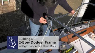 Building a 2-Bow Dodger Frame Kit w/Rigid Supports & Hand Rails