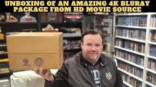 Unboxing of An Amazing 4k Bluray Package From HD Movie Source.