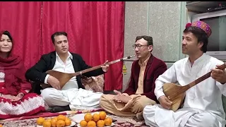 A very beautiful new group song with Damboura  یک آهنگ گروهی جدید ❤️🩵