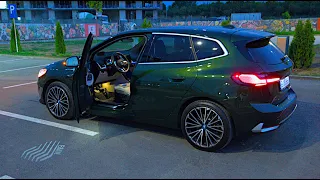 BMW 2 Series Active Tourer 2023 Night Lights Interior Exterior