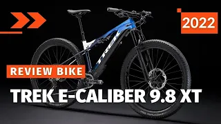 Trek E Caliber 9 8 Xt 2022.New Cross Country Electric Mtb. Insane Speed!