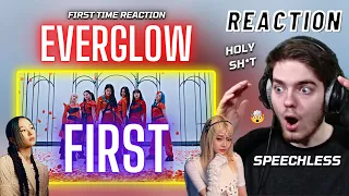 My FIRST time listening to EVERGLOW! - 'FIRST' M/V | REACTION