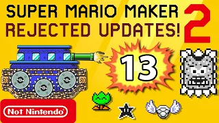 Mario Maker 2 Rejected Updates - Lucky #13! Plenty More Fan-Submitted Ideas