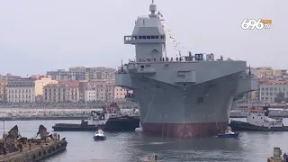 01 SVZ Mattarella a Castellammare al varo della nave Trieste