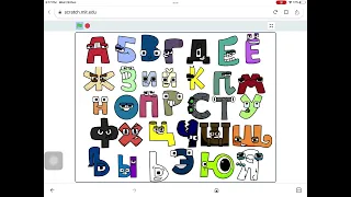 Russian Alphabet Lore song for Harrymations