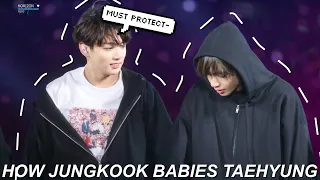 When Jungkook Becomes Taehyung's 'Hyung'.. (vkook/taekook/kookv)