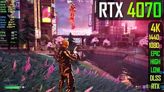 RTX 4070 - Fortnite Chapter 4