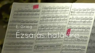 Grieg Ézsaiás halálára Szabolcs Szamosi plays at Cathedral Basilica in Pecs