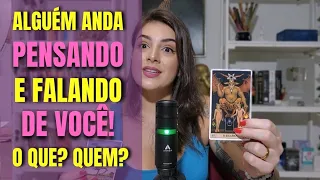 ALGUÉM TÁ PENSANDO E FALANDO DE VOCÊ! O QUE? QUEM? #tarot