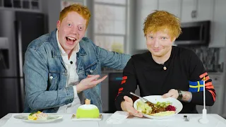 Bjuder Ed Sheeran på svensk husmanskost