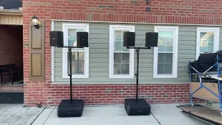 DC2DW Demo with (4)Bose S1 Speakers and (2) Bose Sub1