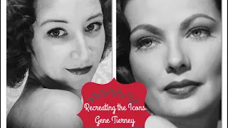 Recreating the Icons// Gene Tierney