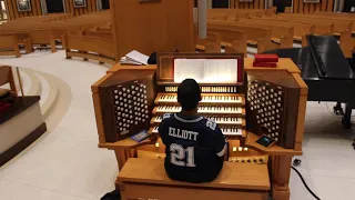 How Great Thou Art on ST. Monica Pipe Organ