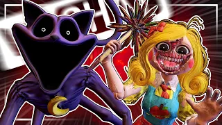 CATNAP and MISS DELIGHT SCARE PEOPLE IN VRCHAT - Funny Moments