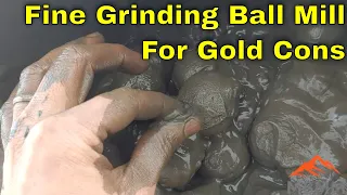 Ultra Fine Grinding Ball Mill To Release More GOLD From Concentrates & Black Sands