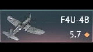 My F4U-4B Experience | War Thunder