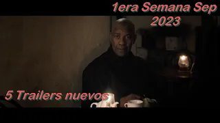 Cine en septiembre 2023: 5 trailers que no puedes perderte (Parte 1)