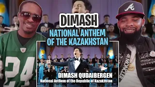 TRE-TV REACTS TO -  National Anthem of the Republic of Kazakhstan - Dimash Qudaibergen