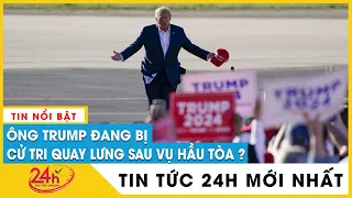 Ông Trump bị cử tri quay lưng sau cáo trạng 34 trọng tội