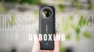 INSTA360 X4 UNBOXING - FIRST LOOK!