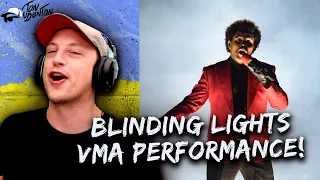 The Weeknd - Blinding Lights VMA PERFORMANCE - REACTION!!!