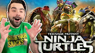 TEENAGE MUTANT NINJA TURTLES (2014) MOVIE REACTION! First Time Watching