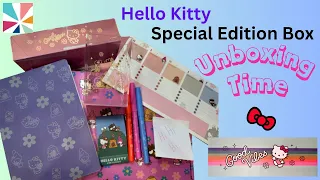 Erin Condren x Hello Kitty Special Edition Box 2023 unboxing.