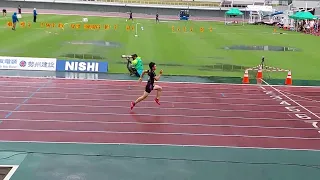 2023.9.10⭐第31回三重県小学生陸上選手権⭐６年男子100m⭐決勝ﾀｲﾑﾚｰｽ⭐１組 (優勝) 大会記録❗