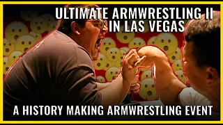 EPIC EVENT | Ultimate Armwrestling in Vegas II | Heavy | Supers | SHOCK SPECTATOR ENDING!