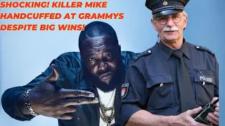 Shocking! Killer Mike Handcuffed at Grammys Despite Big Wins! Exclusive Backstage Revelation!