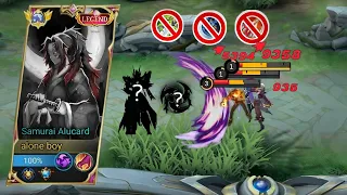 best build for alucard user! 😈 Try this build! Alucard gameplay|  @Yuzuke @DraculaMLPH