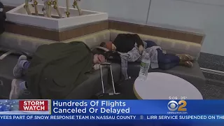 Winter Storm Forces Hundreds Of Delayed, Cancelled Flights