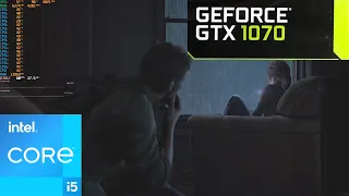 The Last of Us : GTX 1070 8GB + i5-12600K : Medium Settings + FSR2 Q
