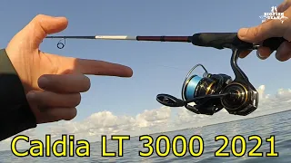 Катушка Daiwa Caldia LT 3000 2021. Обзор и проверка судаком)