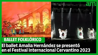 El Ballet Folklórico de México de Amalia Hernández se presentó con todo el colorido del zapateado